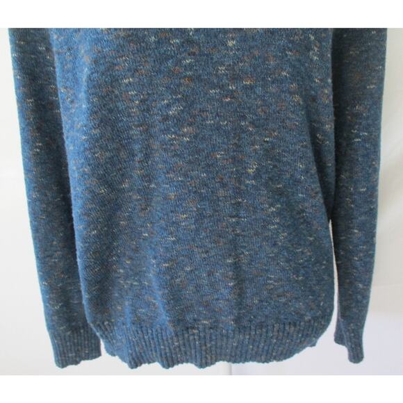 Croft & Barrow Women's Blue Long Sleeve Stretch V-Neck Sweater Size Large - Picture 3 of 10